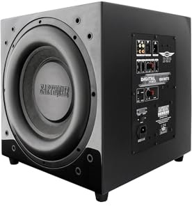 Earthquake Sound MiniMe-DSP-P15 15 1000W DSP Powered Subwoofer Radiatore passivo