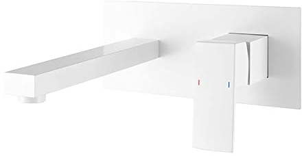 Robinet de baignoire cascade bec extra large – mitigeur mural 2 trous