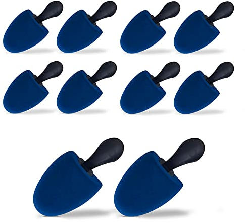 DELFA Samty Schuhspanner für Comfort bequeme runde Schuhe - 5 Paar Schaumstoff Schuhformer - Schuhstrecker für Damen Größe 37-41