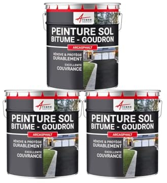 Pintura para betún - pintura para alquitrán: Resina para suelos de asfalto, alquitrán, pavimento - ARCASPHALT - Teja - ARCANE INDUSTRIES