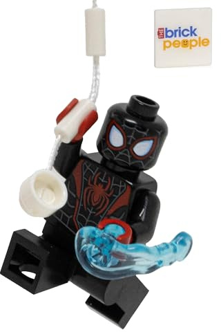 LEGO Superheroes: Miles Morales Minifigure with Web