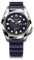 Victorinox Herren Armbanduhr Dive Pro Automatic Ø 43 mm, Swiss Made, Automatik, Wasserdicht bis 300 m, Saphirglas, Kautschuk-Armband, Blau