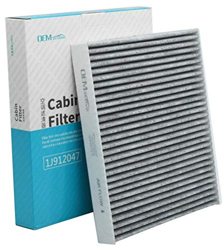 OEMASSIVE Innenraumfilter mit Aktivkohle Ersatz 6Q0819653 CUK2545 | für VW Polo(9N/6R/6C), für Skoda Fabia 1999-2014, für Audi A1 (2010- ), für Seat Ibiza IV/V