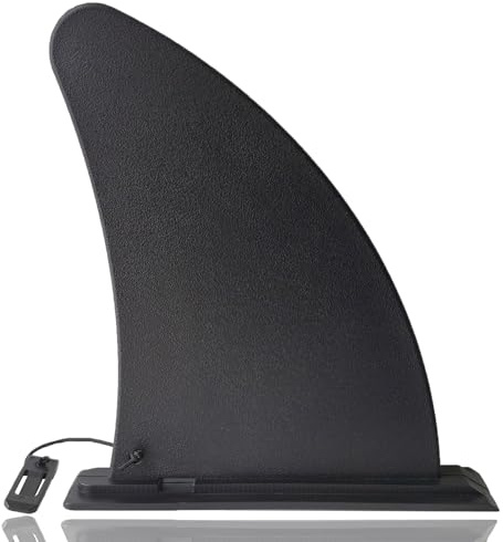 Anfyko 8 Paddle Board Fin Repalcement Universal, Nylon Fiberglass Reinforced, No-Tool Installation, Single Center Fin for Most Inflatable SUPs, Surfboard, Stand-up Paddleboard, Longboard - (1PCS)