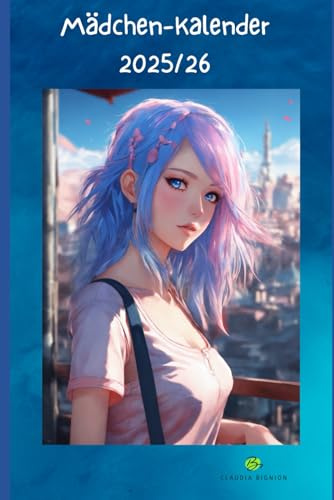 Mädchenkalender 2025/26 | Wochenplaner mit TO DO-Liste und Periodenkalender | Geschenkidee