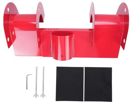 Stabilisateur d'échelle en acier haute performance - Protection de gouttières - Poignée ferme - Améliore la sécurité du toit pour gouttières et protection de sécurité