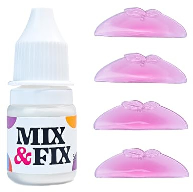 PERMANIA Poudre pour Rehaussement de Cils, Poudre Rehaussement Coréen, Alternative Sans Colle - Simplifie le Processus de Lash Lift, à Usage en Salon (avec Pads)