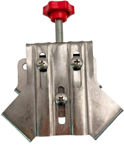 Jiuvaso Morsetto ad angolo retto, morsetto angolare, strumento di fissaggio professionale, clip per telaio, angoli per lavorazione del legno, clip per, Aperto 10.3 Cm X 12 Cm