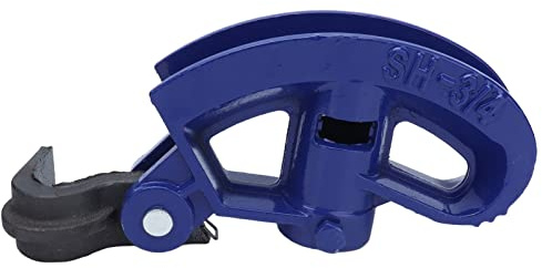 Piegatrice Lamiera Manuale per Tubo 3/4 Pollici, Acciaio C45 Zincato Blu - Alta Durata, Facile Uso, Ideale per Progetti Idroelettrici