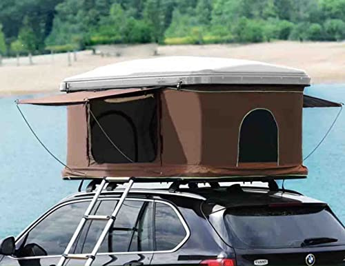 Hartschalen-Dachzelt - Vollautomatisches Faltzelt für SUV, Geländewagen, Pickup, Outdoor-Camping