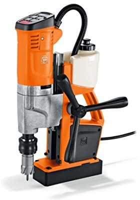 FEIN 2-Gang-Universal-Magnet-Kernbohrmaschine KBU 35-2Q, HM/HSS Kernbohrer max. Ø: 35 mm, Kernbohreraufnahme: 3/4 Weldon, Kernbohrer Bohrtiefe 50 mm, Rechts-/Linkslauf,