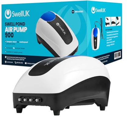 Swell 900 Pond Air Pump | Robust Fish Essential With 3 Year Guarantee