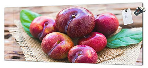 Toughened Printed Glass backsplash - Steel Coated Wall Glass splashback Fruits&Veggies Series MBBS05:
