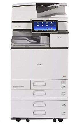 Ricoh Aficio MP C4504 A3 Color Laser Multifunction Copier - 45ppm, Copy, Fax, Print, Scan, Auto Duplex, Network, WIFI, 4 Trays and Comes with Pre-Installed Postscript 3 Supplement (Renewed)