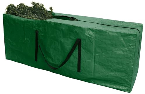 PATIO PLUS Aufbewahrungstasche für Weihnachtsbaum für 2.75m, Künstlicher Weihnachtsbaum Aufbewahrungstasche (Grün 155x38x53cm)
