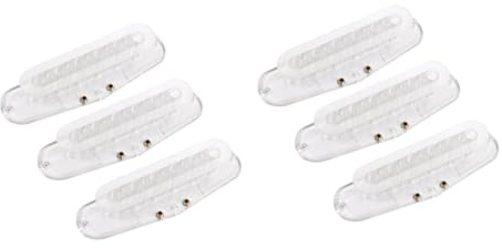 ibasenice Tonabnehmerspule Für Gitarre 6 Stk Humbuckerspule Für Bass. Gitarre Pickup-spule Humbucker-spule Pack Gitarrenschraube Seite