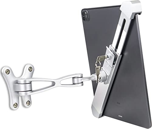 Dosvsi Soporte Antirrobo Tablet para Pared, [Aluminio Robusto] Soporte Tablet Antirrobo Muro para iPad 10,9 iPad Pro 11 Air Mini, Tab m10 Plus, Galaxy Tab A9+, 7 a 11 Tablet