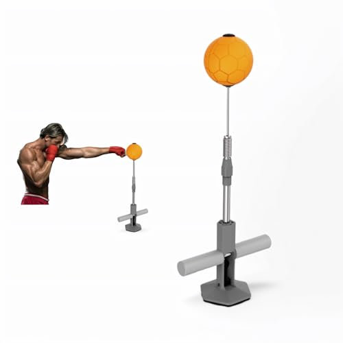 Uixxducc Punchingball Erwachsene Boxen Sport Reflexball Höhenverstellbar 139-160 cm Speedball Multifunktionale Trainingsball (Boxhandschuhe Nicht enthalten)