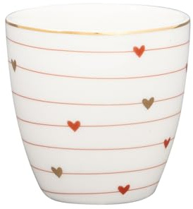 GreenGate Mini Latte Cup Grace White