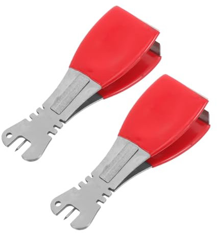 Toddmomy Lot De 2 Coupe-Fils De Pêche Multifonctions pour La Pêche À La Mouche Coupe-Fils À Nœuds Équipement De Pêche pour L'Extérieur
