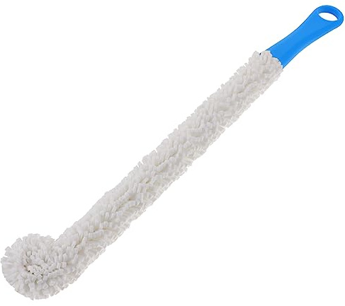 Brosse à Bouteille de Vin Flexible, Goupillon Blanc pour Carafe | Nettoyage des Gobelets, Nettoyeur Bouteille, Souple et Léger, Brosse de Nettoyage pour Bouteilles
