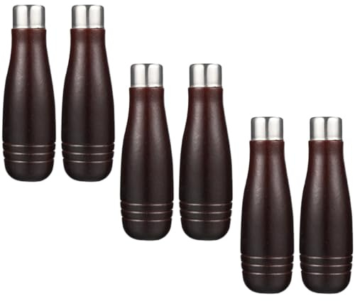 Alipis 6 Piezas de Mango de Lima de Madera Ergonómico Accesorio de Reemplazo Resistente al Impacto para Escofinas de Carpintero Herramienta Manual para Trabajos de Madera y Metal