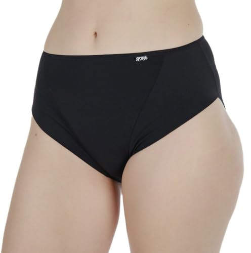 AVET 3244 - Basic trosa med hög midja, Svart, M