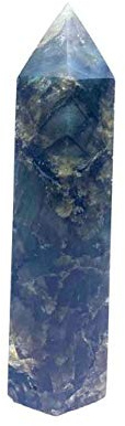 Varita de labradorita, piedra de los terapeutas