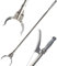 Praknu Müllzange aus Metall - Stabile und Robuste Greifzange für Müll 95cm - Ideal für Haushalt, Garten - Ergonomischer Griff - Kein Bücken notwendig