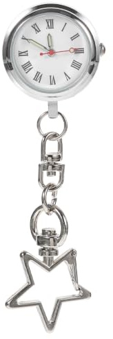 iplusmile Praktische Taschenuhr Leichte Und Tragbare Broschenuhr Legierung Für Pflegekräfte Für Im Mit Einfachem Design Und Verarbeitung