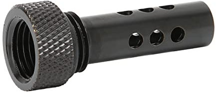 Water Cooling Accessories,Water Cooling Bubbler Prevent Bubble,Water Cooler Fittings PC with G1/4 Female Thread for Computer Water,Black