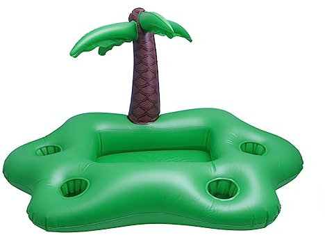 Toyvian Schwimmender Getränkehalter Für Sonnenbecken PVC Strand Pool Getränkehalter Für Jungen Und Mädchen Erwachsene