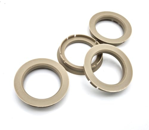4x Zentrierringe 70,0-54,1 I 70,0 auf 54,1 Beige Zentrierring