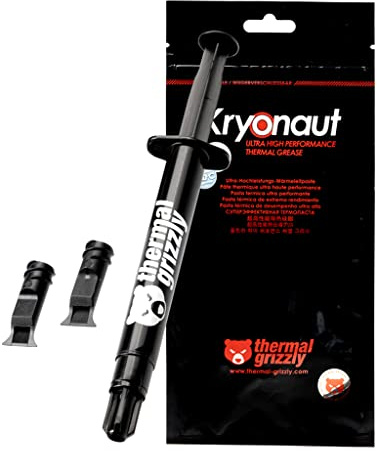 MULAIDI Kit thermique composé de graisse thermique haute performance pour interface dissipateur thermique refroidisseur processeur CPU GPU Kryonaut Grizzly Thermal