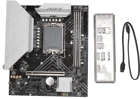 ciciglow B760M K DDR4-Motherboard, für LGA 1700 12/13 Gen-Unterstützung, PCIe 4.0 M.2-Steckplatz, SATA3.0 USB 3.0, für Gaming