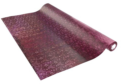 Vénilia Klebefolie Effekt | Holo erna Hologrammfolie Sterne | 45 cm x 1,5 m | selbstklebende Möbelfolie, Dekofolie, Küchenfolie, Tapete | PVC ohne Phthalate | Made in EU