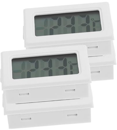 TOYANDONA 4pezzi Termometro Mini Misuratore Umidità Igrometro Per e Display Facile Da Leggere