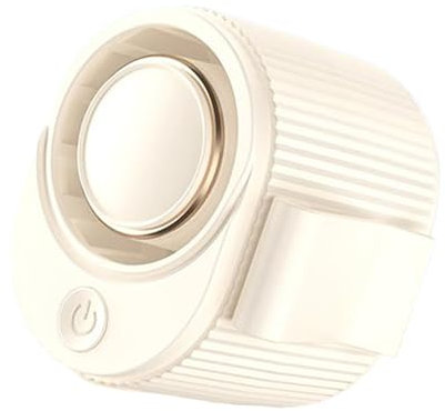 Genérico Ventilador Portátil - Ventilador Recargable Portátil,Dispositivo De Enfriamiento Sin Aspas Con 3 Velocidades Ajustables, 1200mAh Para Exteriores, Camping, Senderismo, Festivales,