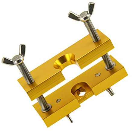ERINGOGO Trompetenmundstück Goldfarben Ergonomisches Reparaturwerkzeug Abzieher aus Aluminiumlegierung für Wartung für Schüler und Lehrer
