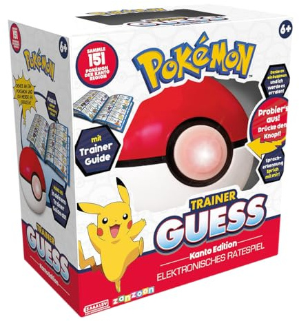 Zanzoon, Pokémon Trainer Guess (Kanto Edition), Familienspiel, Deutsch