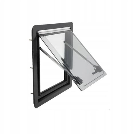 Ventilador Techo Caravana, Ventana de ventilación extrapolada for caravana de 450 x 500 mm, ventilación for autocaravana, ventana lateral exterior de RV.