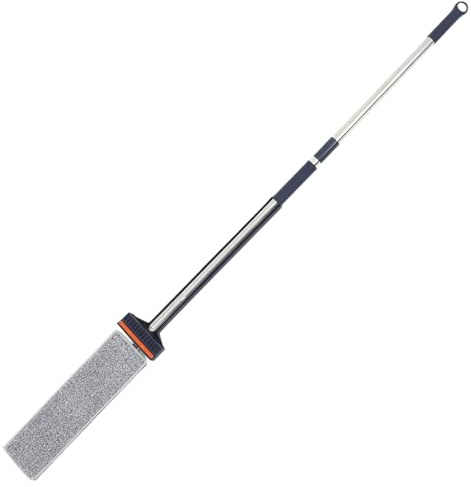 Veemoon Rapido 36Cm Set 3 Pezzi con Auto-Strizzante per Uso Secco e Bagnato Mop Leggero per e Regolabile in Microfibra