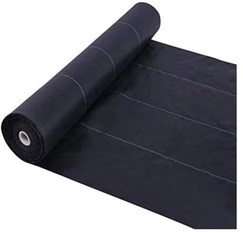 DIWAL Telo Pacciamatura Tessuto Antierbacce Pacciamatura Giardino UV Resistente Telo Anti Erbacce Membrana Barriera per Controllo Erbacce in Viali, Aiuole, Ingressi, Terrazza(1m x 100m)