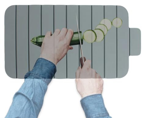 Bloque de silicona – Tabla de cortar, pequeña tabla de cortar, fácil de lavar, diseño ligero, fácil de almacenar y transportar, cocinar al aire libre, viajes en autocaravanas, camping, picnics, hack