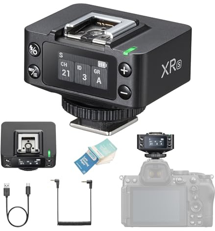 GODOX XRS XR-S TTL Récepteur Flash sans Fil pour Appareil Photo Sony | HSS Sync Déclencheur à Distance, Sans Fil 2,4GHz, Match Rapide X3 et X3Pro Transmetteur Trigger, avec Batterie Rechargeable