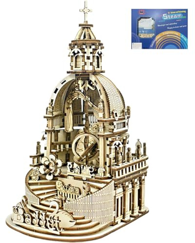 3D trämodell pussel (Slott)