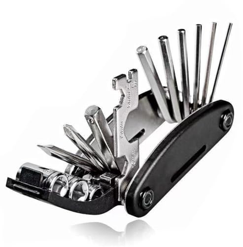 Trousse D'outils Pour Vélo - Clé Multifonctions 16 En 1 Pour Maintenance,Kit De Réparation Pour Bicyclette - Automobile Véhicule Voiture Maison Cyclisme Route Montagne Usine Atelier Mécanique