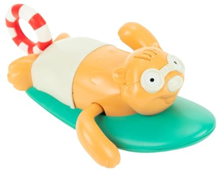 jouetsde Bain à Corde à Tirer – 15,49 x 9,91 x 6,1 cm, jouetspour bébé, , Animaux flottants, Jeu d'eau de Douche interactif pour de 0 à 3 Ans, bébés, garçons et Filles
