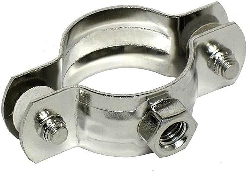 Edelstahl Rohrschelle aus V4A (74-77 mm 2 1/2)