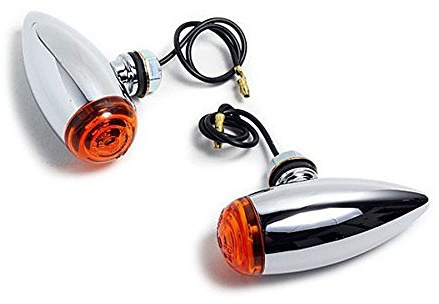 Bullet Blinker – krom mini